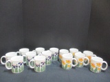 14 Ceramic Mugs