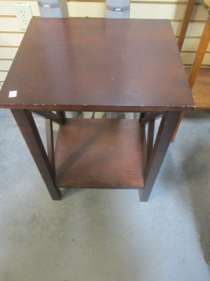 Occasional Table with lower shelf