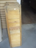 Shutters Natural Wood (Lot of 22)