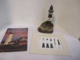 Lighthouse Figure, Lighthouse book, & Lighthouse Print