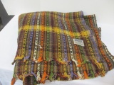 Amana Woolen Mills Multicolor Wool Throw