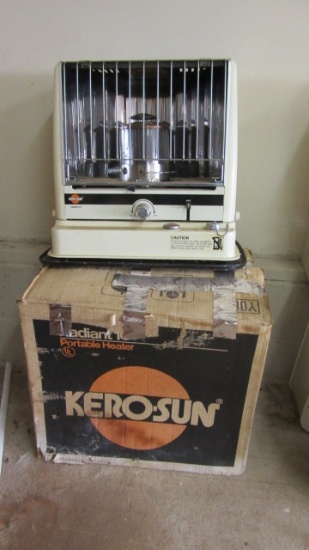 Two Kerosun Kerosene Heaters-One in Original Box