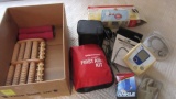Personal Care Items-Blood Pressure Monitors, First Aid Kit, Heating Pad,