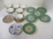 Chinese Rose Medallion Rice Saucers, Rice Bowls, Soup Bowl, etc.