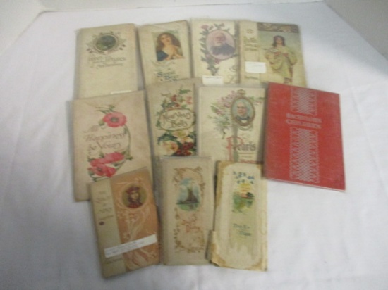 1930's Victorian Poet/Pryers/Sonnets Books (Lot of 11)