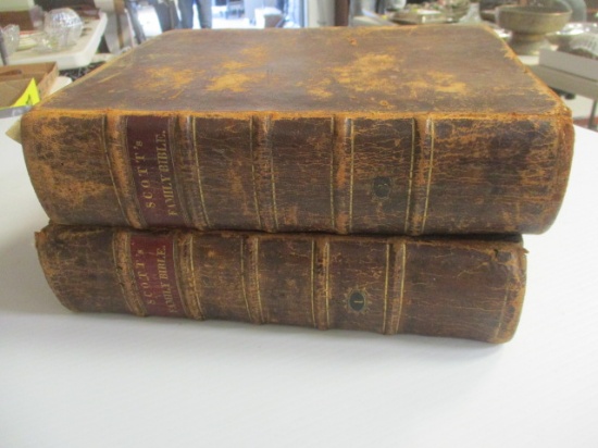 Holy Bible Family Bible (1816), Thomas Scott 1818 Bible