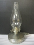 P & A Riston Mfg. Co. Pewter Oil Lamp