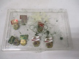 Olympic Pins in Plastic Case