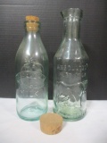 Absolutel Pure Milk Bottle (Italy) Lot of 2
