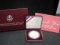 1996 The US Olympic Coins of the Atlanta Centennial Olympic Games- $1 Coin in Box w/COA