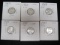 Lot of (6) Silver Canadian Dimes