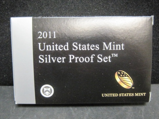 2011 US Mint Silver 14 Coin Proof Set w/ COA