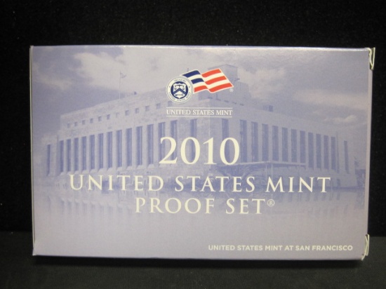 2010 US Mint 14 Coin Proof Set w/ COA