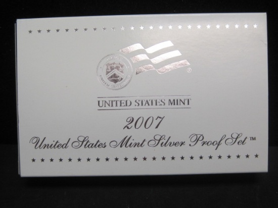 2007 US Mint Silver 14 Coin Proof Set w/ COA