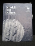 Franklin Half Dollar Book w/ 35 Franklin Half Dollars