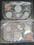 1964 & 1967 Royal Canadian Mint Silver  Proof Like Sets