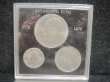 3 Coin 1976 Bicentennial Set
