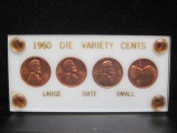 1960 Die Variety Cents Set