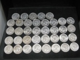 Lot of (37) 1970s & 1980's Kennedy Half Dollars