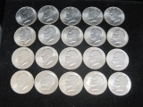 Lot of (20) 1971 Eisenhower Dollars