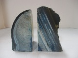 Pair of Geode Bookends