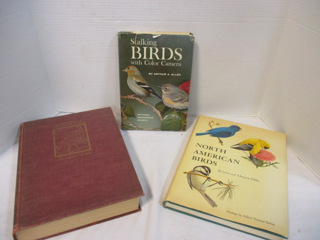 3 Vintage Books on Birds