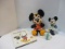 Vintage Disney Lot - Mickey, Minnie Mouse, and Cinderella