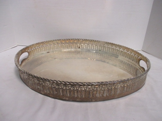 Silverplated Serving Tray