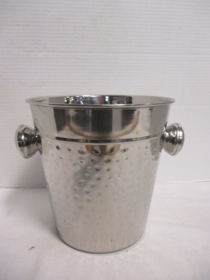 Personalization Mall Silver Champagne Bucket - Etched "Holley"