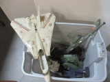 Grouping of Old GI Joe Vehicles-Planes, Helicopters, Cars, etc.
