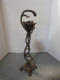 Vintage Cast Iron Smoking Stand