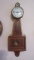 1991 Emperor Clock Co. Signed Quartz Banjo Wall Clock