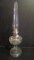 Aladdin Clear Washington Drape Model B Burner Oil Lamp with Lox-On Chimney