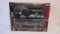 Two 1:18 Scale Diecast Courier Sedan Delivery Truck Diecasts in Original Boxes