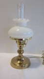 Brass Electric Post Lamp