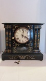 Vintage Handpainted Mantle Clock