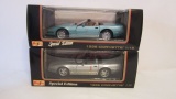 Two Maisto Special Edition 1:18 Scale 1996 Corvette Diecasts in Original Boxes