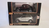 Two Maisto Special Edition 1:18 Scale Diecasts in Original Boxes