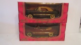 Two Mira Golden Line Collection 1:18 Scale Diecasts in Original Boxes