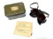 Rare WWII USAAF Variable Density Gunner Goggles Set with Visor Attachment in Tin