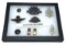 Australian WWII Badges, Pins, Buttons, and Insignia in Riker Case
