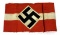 WWII German Hitler Youth Arm Band with RZM Tag