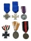 (6) German Nazi WWII Service and Campaign Medals