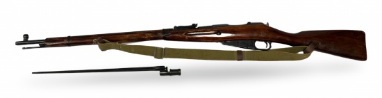 Excellent Russian Tula HEX 1925 Mosin-Nagant M91/30 7.62x54r Bolt Action Rifle w/ Bayonet