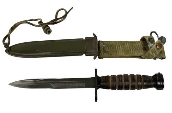 Excellent US M4 Bayonet by Imperial with US M8A1 Scabbard