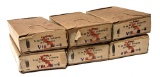 6 Boxes (60rds) of Vintage 1938 Box of Nazi marked 8mm M30 S-Patronen 8x56r for an Austrian M95