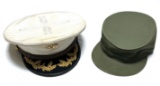 Marine Officer’s Hat & Korean War Ridgeway Cap