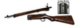 Excellent & Matching WWII Japanese Type 2 Paratrooper 7.7mm Takedown Rifle w/ MUM & Cleaning Rod