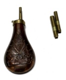 Powder Flask with Interchangeable Spouts