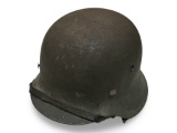 Original WWII German M42 ND hkp64 Helmet with Liner & Chinstrap